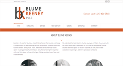Desktop Screenshot of blumekeeney.com